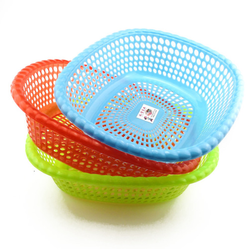 i1645 116 large vegetable basket large washing vegetable basket vegetable basket plastic basket yiwu 2 yuan store department store wholesale