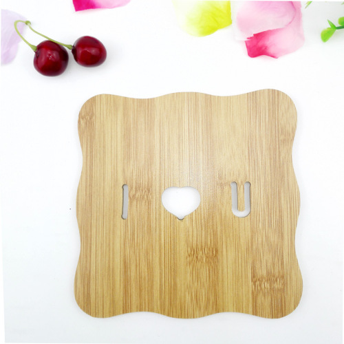 d1431 hollow bamboo coaster coaster heat proof mat daily necessities household supplies yiwu 2 yuan department store