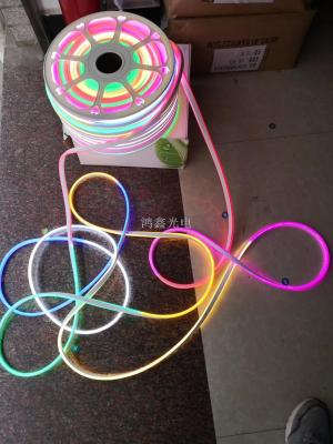 LED Flexible Infinite Jump Neon Strip Light Bar 2835, 5050rgb Soft Light Belt Light Modeling Advertising Strip Light