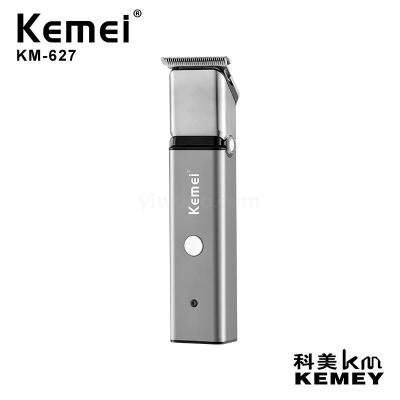 Cross-Border Factory Direct Sales Kemei KM-627 Metal Body Adjustable Hair Scissors