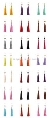 fashion simple earings, Bohemian tassels crystal earrings, women accessories
