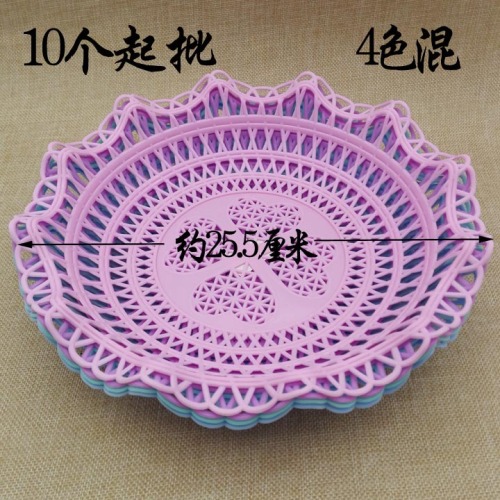 i1232 223 kapok fruit basket plastic fruit plate candy plate household living room dried fruit plate daily necessities