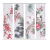 New Chinese style curtain partition curtain screen custom design art shutter tea room Zen landscape hanging curtain electric shading