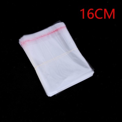 Transparent plastic bags sole is available in Direct manufacturers SPOT 16CM OPP bags