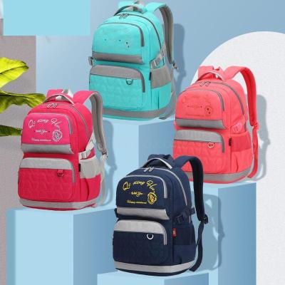 Children's Schoolbag Primary School Boys and Girls Backpack Backpack Spine Protection Schoolbag 2186