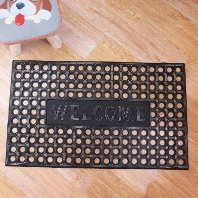 Floor mat anti-slip anti-oil household can be rubbed and washable anti-dirty carpet mat DOOR mat