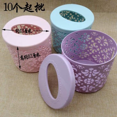 M7632 Hollowed -out round paper towel Barrel, paper towel box, paper roll, paper towel pump 2 Yuan in Yiwu Shop, Night Market Supply