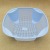 I1231 225 Kapok Fruit Basket Plastic Fruit Plate Candy Plate Household Living Room Dried Fruit Plate Daily Necessities