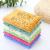 Microfiber manufacturer wholesale cartoon square towel printing small square towel dry hair towel 30*30cm
