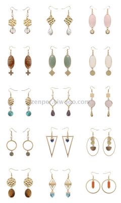 2020 fashion jewelry brass handmade earring sets for women men,fashion earrings 