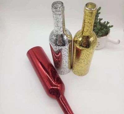 Red Wine Bottle Craft Plating Highbottle Glass Bottle