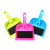 0207 Mini Desktop Cleaning Brush Desktop Computer Keyboard Brush Small Broom Dustpan with Shovel Set Hot Sale
