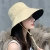 Solid Color Reversible Fisherman Hat Summer and Autumn Women's Sun Protection Sun Hat Outdoor Fashion Hat Bucket Hat Cloth Cap