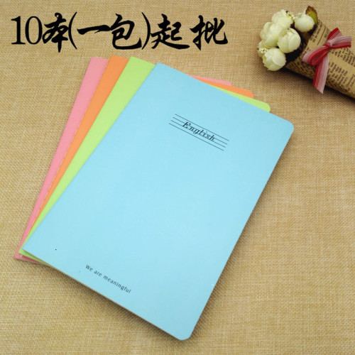 C1216 K Color English Book notebook Two Yuan Store Stationery Yiwu 2 Yuan Point Supply