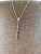 Fashionable stainless steel cross necklace pendant
