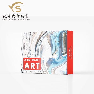 Yousheng Packaging Paper Box Custom Simple Packaging Box Color Painter Carton Paper Box Production Manufacturer Quality Assurance