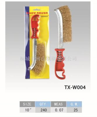 Wire brush son 10\" wire brush iron handle wire brush hot wire brush hardware tools