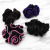 A3743 Flannelette three Roses hair ring thick hair cord Tie Hair Hair Set hair Accessories Wholesale Binary Store