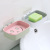 European-Style Punch-Free Seamless Smiley Face Soap Dish Wall-Mounted Soap Box Personalized Creative Bathroom Bathroom Drain Boxes