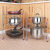 Kitchen pot Rack three to five multi-storey Kitchen Rack floor multi-function Storage and put pot rack