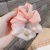 Korean version of the head Accessories Hair Accessories Spring and summer Hair Rings matching colors Chiffon camp fluorescent Beads large intestine circle female students hair accessories