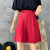 Hong Kong Style high-waist-straight suit with five-minute trousers for women, loose and Slim, 2020 Korean Version of the new summer casual wide-leg shorts Trend