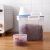 K10-2673 with Measuring Cup Portable Rice Bucket Transparent Moth-Proof Moisture-Proof Kitchen Storage Jar Cereals Sealed Jar