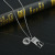 Necklace hiphop Titanium Steel Pendant female hiphop neck accessories men long personalized Ins wholesale