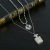 2020 Foreign Trade new hip-hop stainless steel necklace jewelry fashion men and women lovers necklace accessories a substitute hair