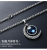 12 constellation necklace for men Korean version of personality hipster male titanium steel pendant hip-hop pendant jewelry lovers accessories accessories