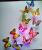 Colorful luminous butterfly little night light