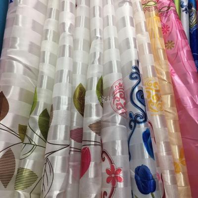 Curtain * horizontal stripe multi-color shading cloth Borang Home Textile Factory wholesale
