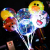 New Web Celebrity Balloon Transparent Feather Bowechat Business ground push mobile sweep code small gift drainer free of mail