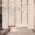 Modern Chinese Semi-transparent Curtain Partition curtain of Office Living Room Elevating screen curtain