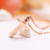 Korean Style Rose Gold Plated Cross Necklace Women's Pendant Simple Elegant Sweet Short Personalized Color Gold Clavicle Chain