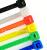Multi-Purpose Nylon Zipper Ribbon-20.35 Self-Locking Cable Ribbon Workshop Black and White Color