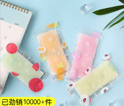 Summer fruit flavor cool cool paste ice paste to reduce heat paste student military training cool paste to prevent heat