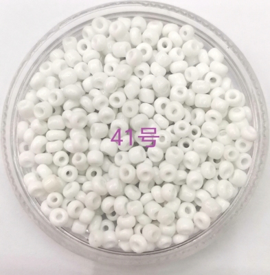 Factory Direct Sales DIY Ornament Bead Accessories Spacer Beads 2 Mm3mm4mm Glass Beads Handmade Ingredients