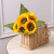 Ins wind simulation flowers DIY bunch of large sunflowers wedding home decoration landing flowers 7 bunches of sunflowers