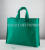 Factory Direct Sales Non-Woven Bag Tote Bag Red Wine Bag Advertising Green Shopping Bag