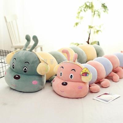 New soft doll pillow headphone Caterpillar doll pillow Graber doll plush toy