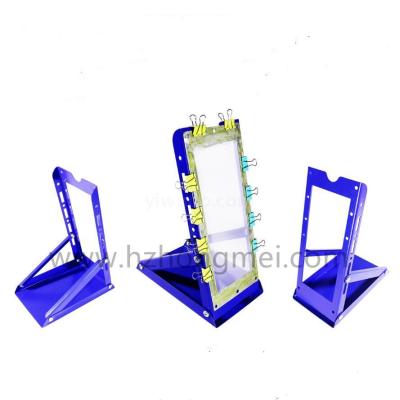 006603 Special coating and washing emulsion rack for cambered screen plate