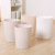 Living room plastic trash can office paper Basket kitchen Sanitary bucket household trash can