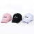 European and American Fashion Cool Iron Hoop Hat Trendy Simple English Embroidered Peaked Cap Outdoor Sun Hat Wholesale