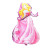 Large Special-Shaped Three-Dimensional Princess Aluminum Balloon Cartoon Ice Snow White Beier Princess Aluminum Balloon