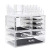 Acrylic Storage Box Transparent Desktop Cosmetics Drawer Jewelry Box Lipstick Display Stand