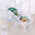 Non - toxic and environmentally friendly storage basket Desktop storage basket stationery PP finishing basket file storage box storage basket