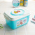 Suitcase Small plastic storage box Food box plastic storage box Storage case suitcase