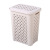 Foreign trade home with cover plastic rattan woven laundry basket dirty clothes basket clothes toys basket
