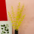 Manufacturers direct simulation of flowers Set heart-furniture living room plastic artificial flowers pot decoration flowers silk flower decoration